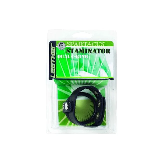 Staminator Leather & Rubber Dual C-ring - Overview