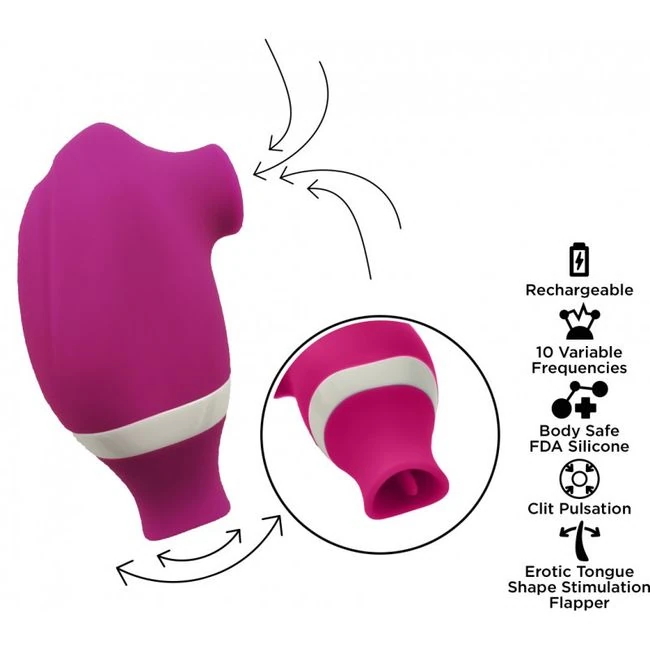Stardust Supernova Licking Tongue & Suction - Experience the Cosmic Sensation