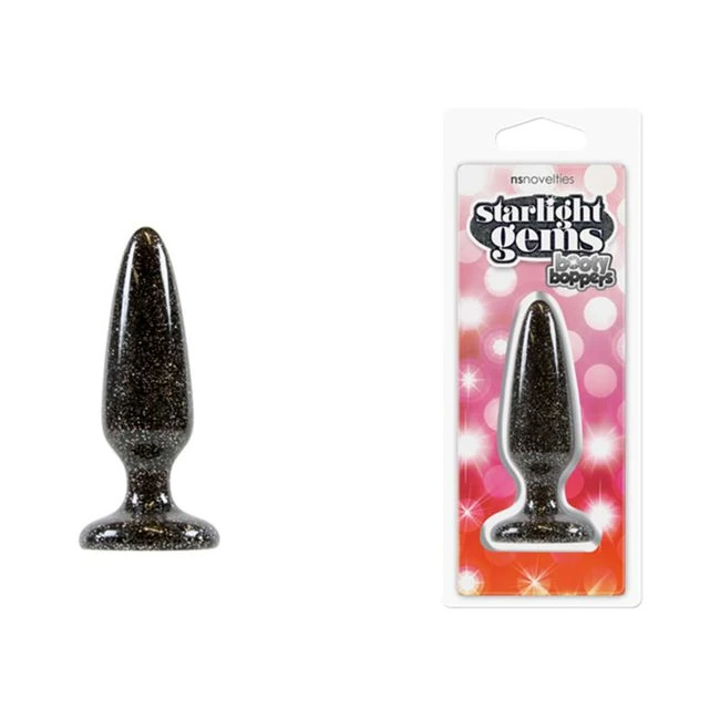 Starlight Gems Booty Boppers Small Black - Shape & Comfort