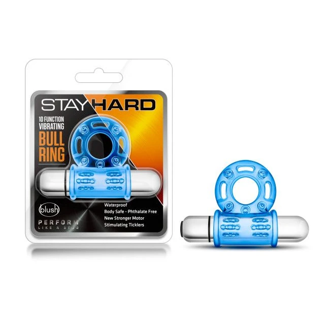 Stay Hard 10 Function Bull Ring Vibrating - Power and Practical Details