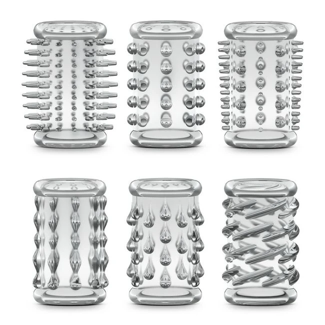 Stay Hard Cock Sleeve Kit Clear - Physical Specifications