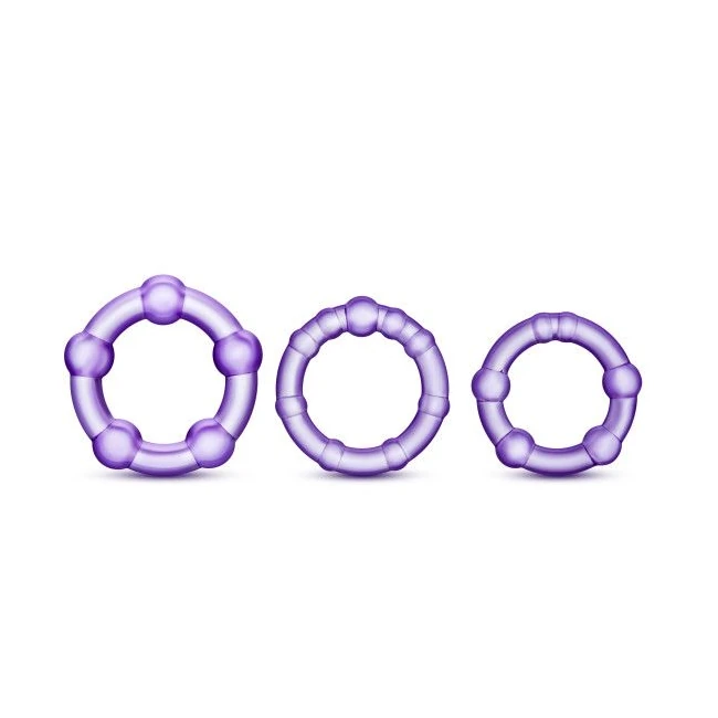 Stay Hard Cockrings Purple - Key Details