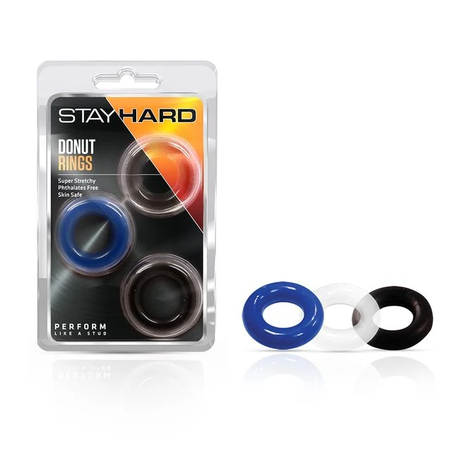 Stay Hard Donut Rings - Overview