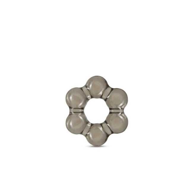 Stay Hard Thick Bead Cock Ring Black - Overview