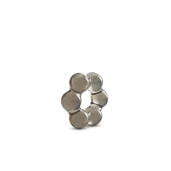 Stay Hard Thick Bead Cock Ring Black - Key Details