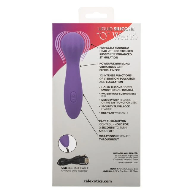 Stella Liquid Silicone O Wand - How It Feels