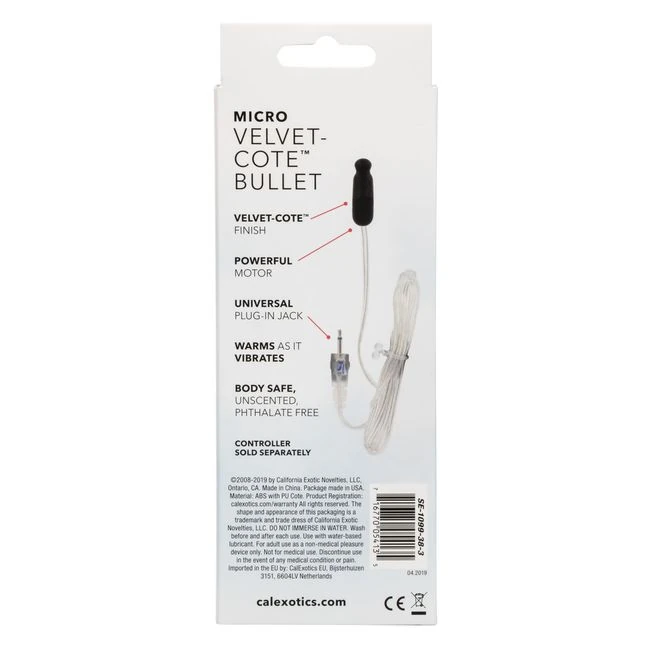 Sterling Velvet Micro Bullet - Vibration Modes and Sensations