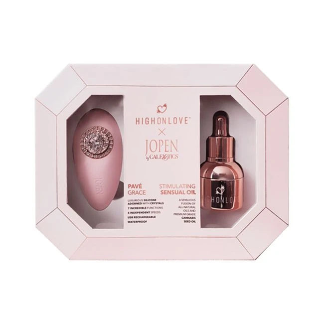 Stimulating O Oil with Jopen Massager - Experience the Ultimate Intimate Pleasure