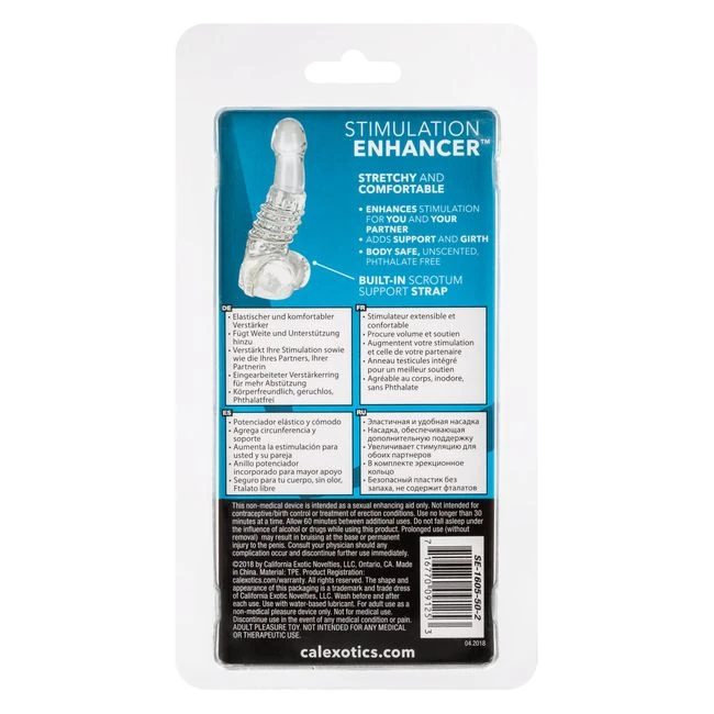 Stimulation Enhancer - Material Feel and Cleanup