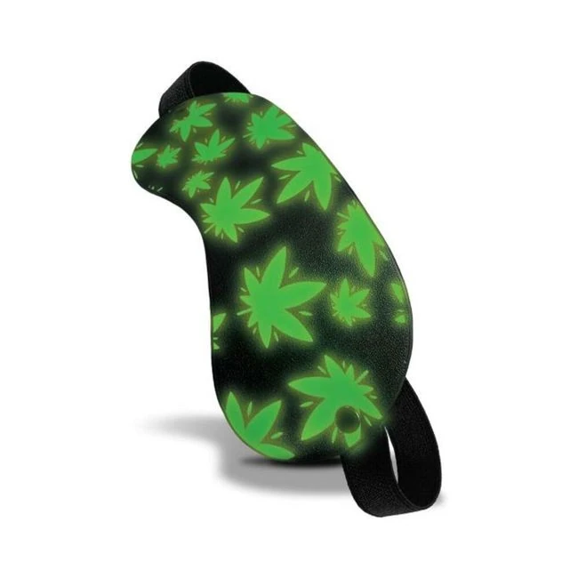 Stoner Vibes Chronic Collection Glow in the Dark Blindfold - Design & Materials