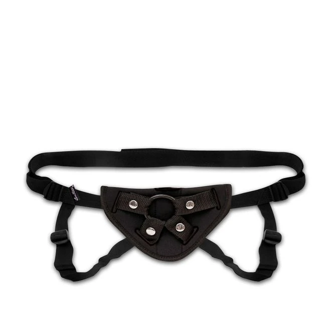PATENT LEATHER STRAP ON HARNESS - Shape & Texture