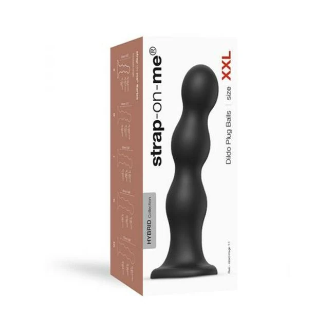 Strap-on-me Dildo Plug Balls - Shape & Texture