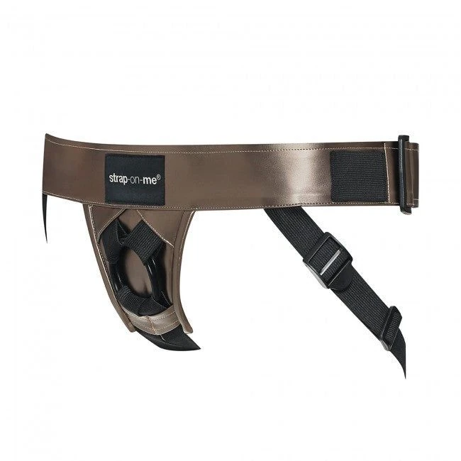 Strap-on-me Leather Harness Curious - Shape & Texture