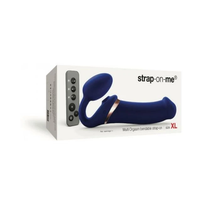 Strap-on-me Multi Orgasm Bendable Strap-on Large Night - Material & Feel