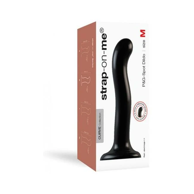Strap On Me Silicone P&g Spot Dildo - Experience Unmatched G-Spot and P-Spot Stimulation