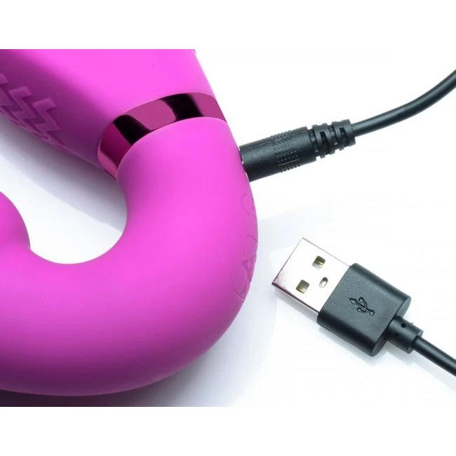 Strap U 10x Evoke Ergo-fit Inflatable & Vibrating Strapless Strap-on - Design & Specifications