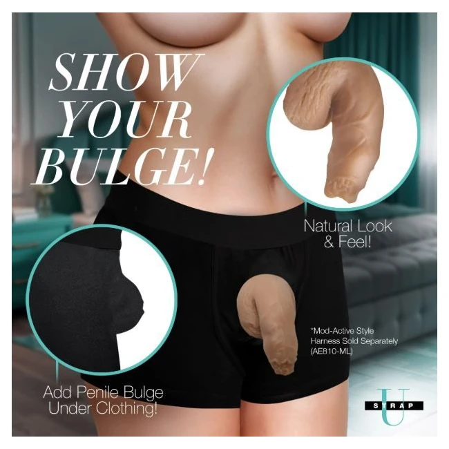 Strap U 5.1in Uncut Silicone Packer Medium - Material Feel & Quality