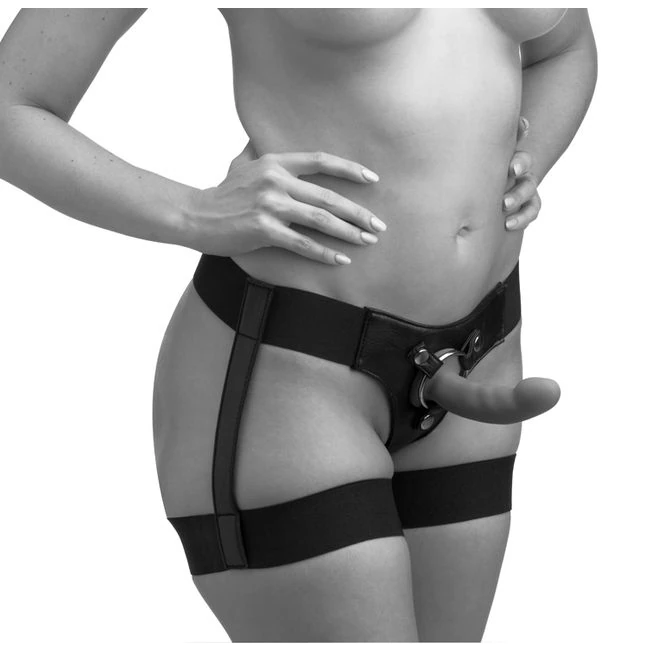Strap U Bardot Garter Belt Style Strap on Harness - Shape & Texture