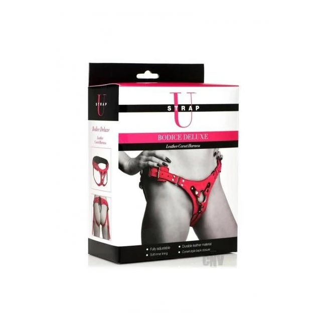 Strap U Bodice Dx Corset Harness - Shape & Texture