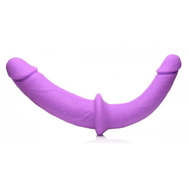 Strap U Double Charmer Double Dildo W/ Harness - Material Feel & Safety