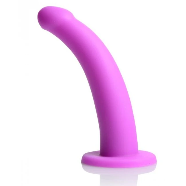 Strap U Navigator Silicone G Spot Dildo W/ Harness - Versatile Use and Mounting Options