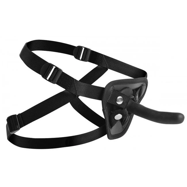 Strap U Pegged Pegging Dildo W/ Harness - Harness Adjustments