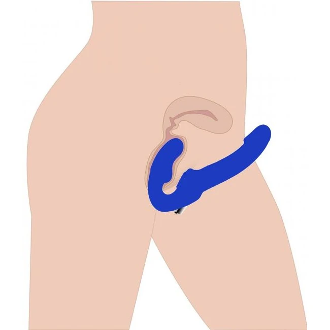 Strap U Revolver Strapless Strap on Dildo Blue - Introduction to the Strap U Revolver Strapless Strap-On Dildo