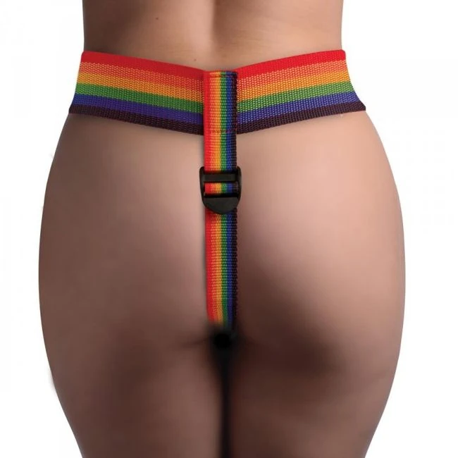 Strap U Take the Rainbow Universal Harness - Shape &amp; Texture