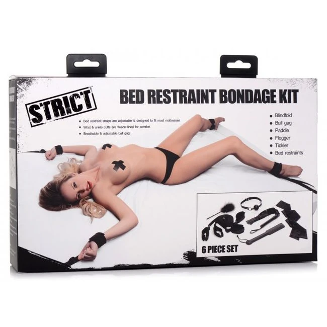Strict Bed Restraint Kit - Under-Mattress Design