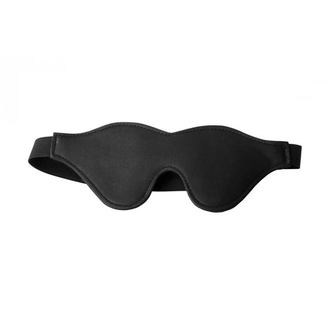Strict Black Fleece Lined Blindfold - Build & Quality