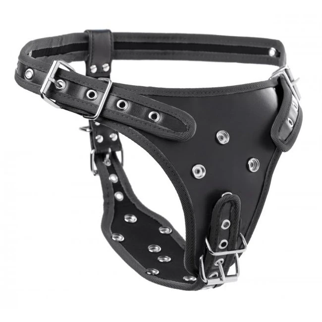 Strict Double Penetration Strap on Harness - Shape, Size and Silicone Feel