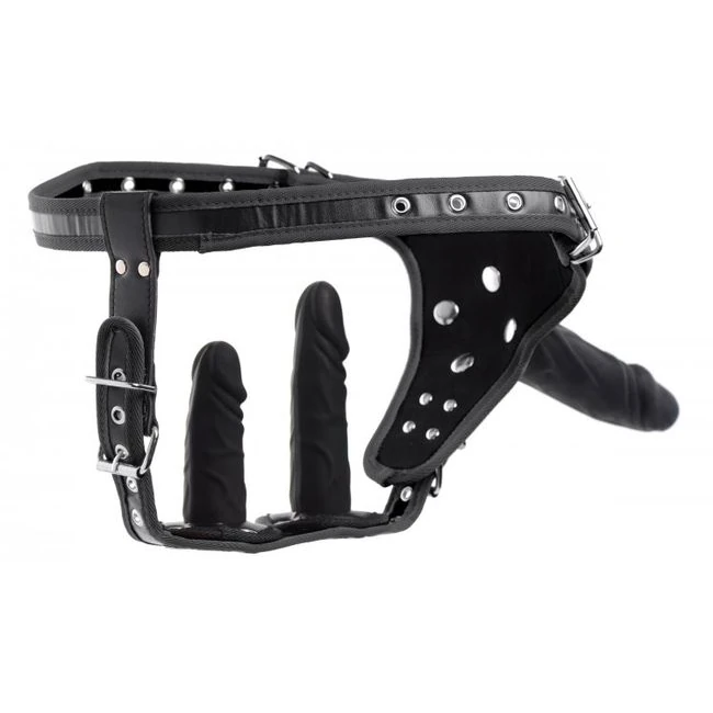 Strict Double Penetration Strap on Harness - Cleaning and Storage