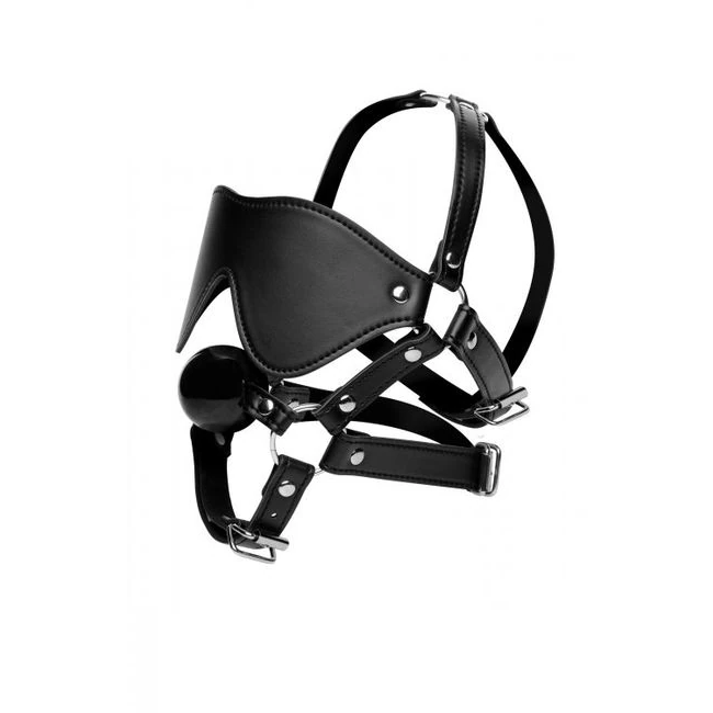 Strict Eye Mask Harness W/ Ball Gag - Build & Quality