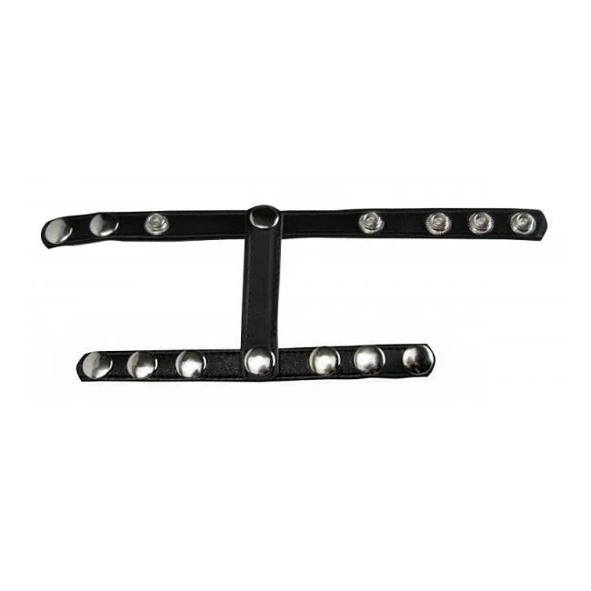 Strict Snap on Cock and Ball Harness Black - Overview