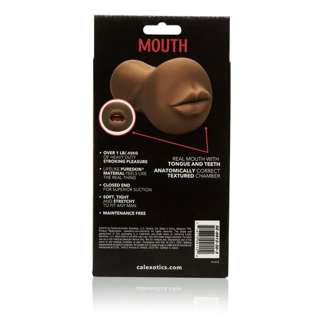 Stroke It Mouth - A Realistic Mouth Stroker from California Exotic Novelties