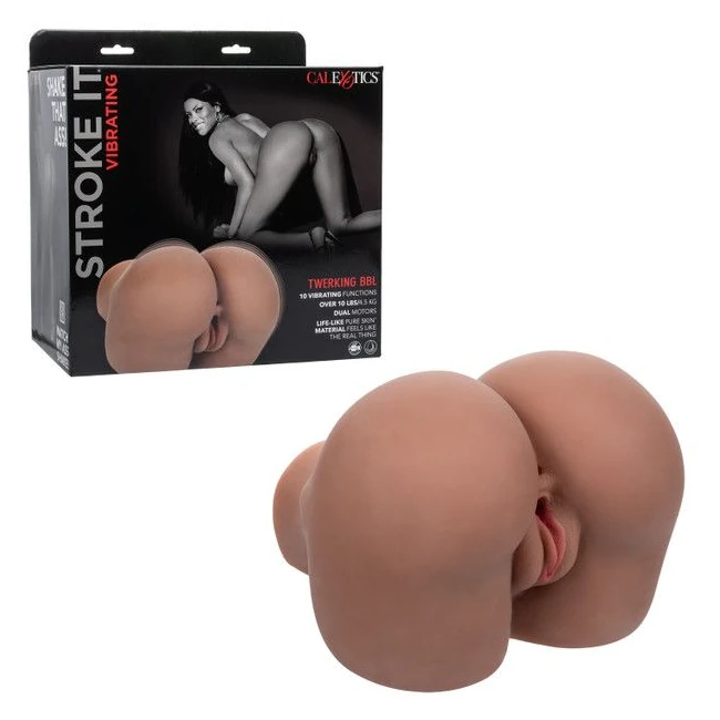 Stroke It Vibrating Twerking Bbl - by California Exotic Novelties