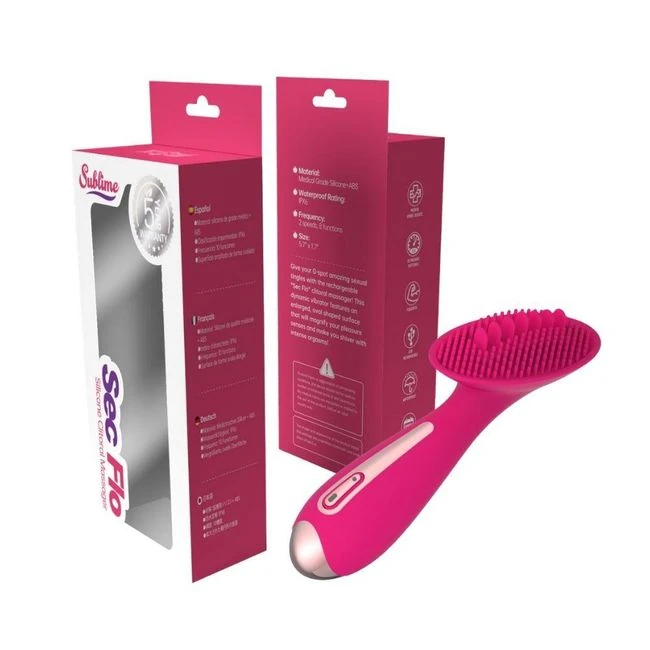Sublime Sec Flo Silicone Clitoral Massager Lilac - How It Feels