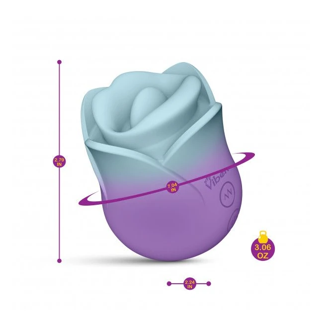 Succubus Vibrating Kissing Rose - Vibration Modes