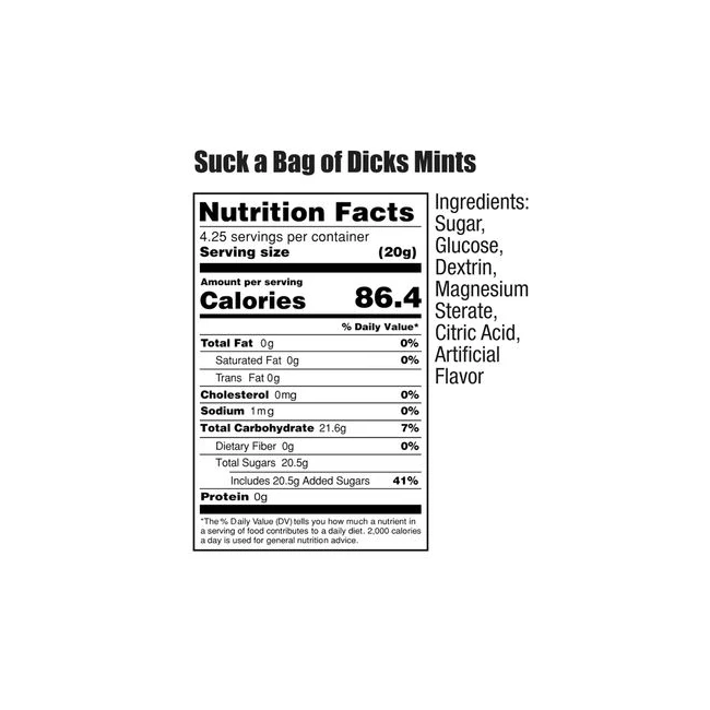 Suck a Bag of - Key Details