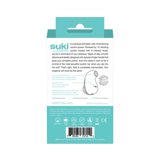 Suki Rechargeable Sonic Vibe - Vibration Modes