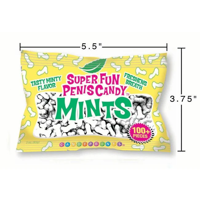 Super Fun Penis Mints 3 Oz Bag - Overview