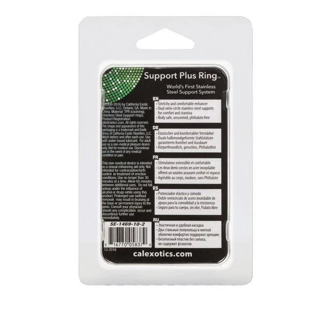 Support Plus Enhancer Ring - Materials and Construction
