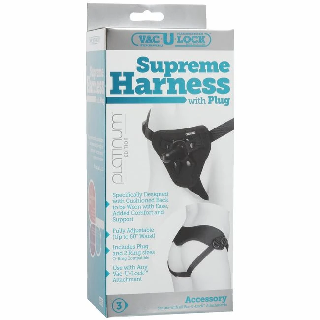 Supreme Harness Black - Supreme Harness Black by Doc Johnson Novelties