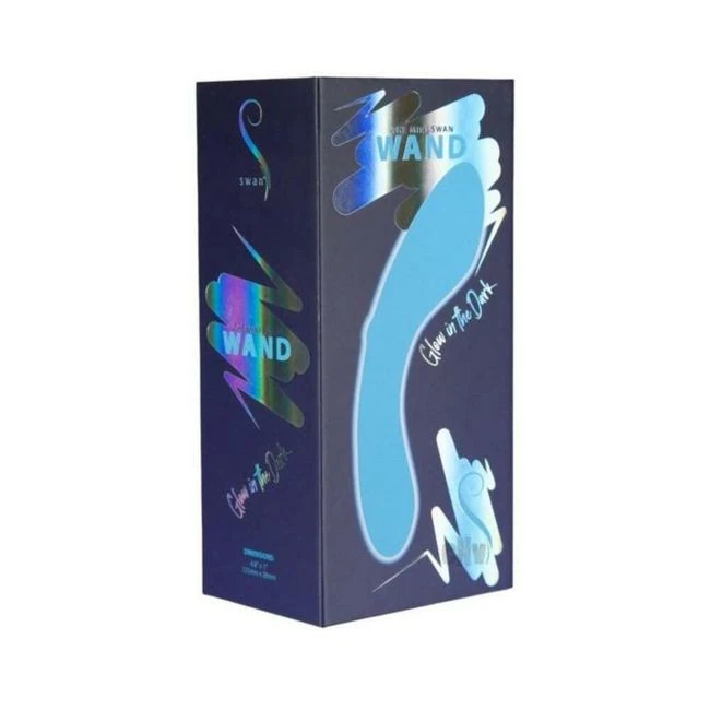 Swan The Mini Swan Wand Glow-in-the-dark - Vibration Modes