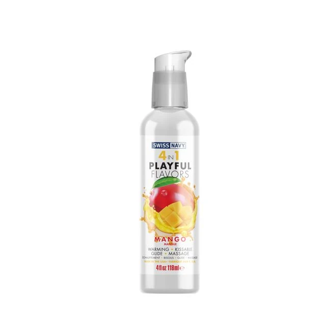 SWISS NAVY 4 IN 1 PLAYFUL FLAVORS MANGO - Formula & Feel