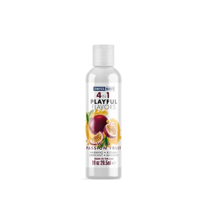 Swiss Navy 1 Playful Flavors Wild - Swiss Navy 1 Playful Flavors Wild - 1 oz & 4 oz