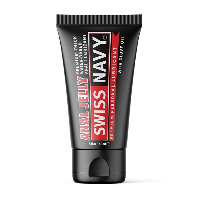 Swiss Navy Water Based - Swiss Navy Water Based Anal Jelly with Clove Oil
