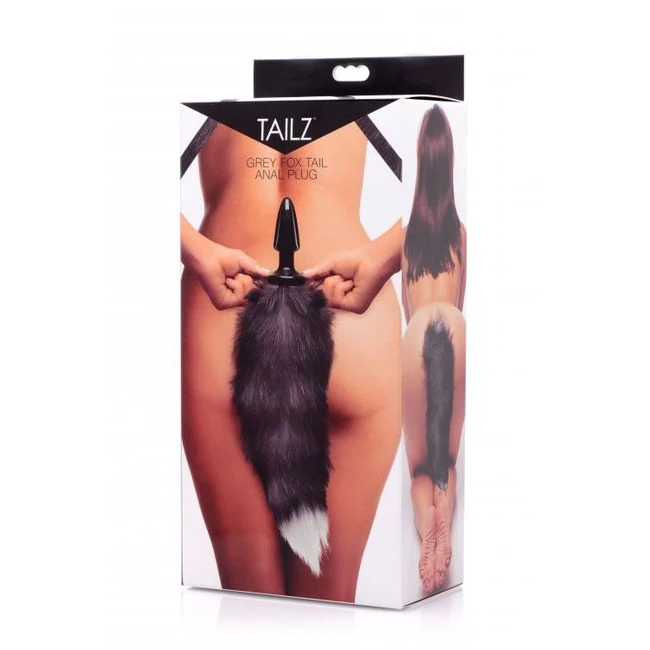 Tailz Grey Fox Tail Anal Plug - Material & Safety