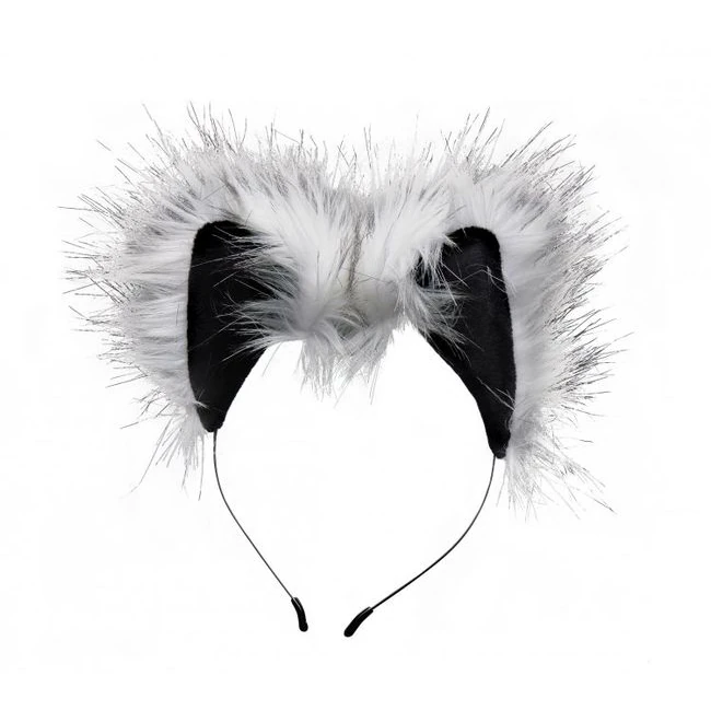 Tailz Grey Wolf Tail & Ears Set - Shape & Comfort