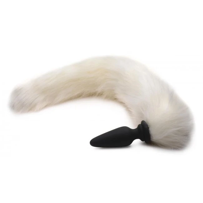 Tailz Snap on Silicone Anal Plug & 3 Interchangeable Tails - Shape & Comfort